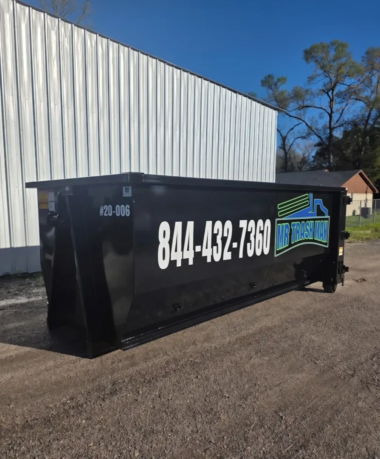 15-Yard roll-off dumpster rental in Houston