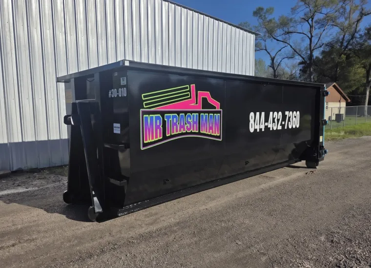 30-Yard roll-off dumpster rental in Houston